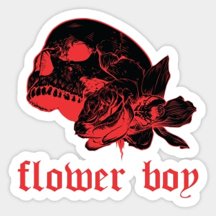 flower boy Sticker